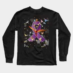 HIV Birds Symbol Costume Gift Long Sleeve T-Shirt